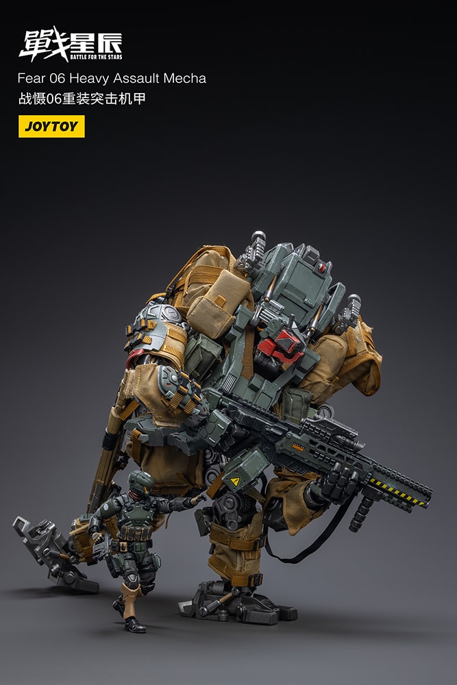 Battle for the Stars Fear 06 Heavy Assault Mecha 8 inch Figure - Prototype Shown View 6