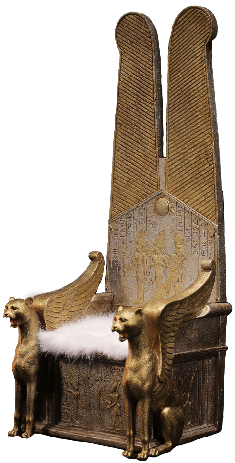 Egyptian Throne (Golden)- Prototype Shown