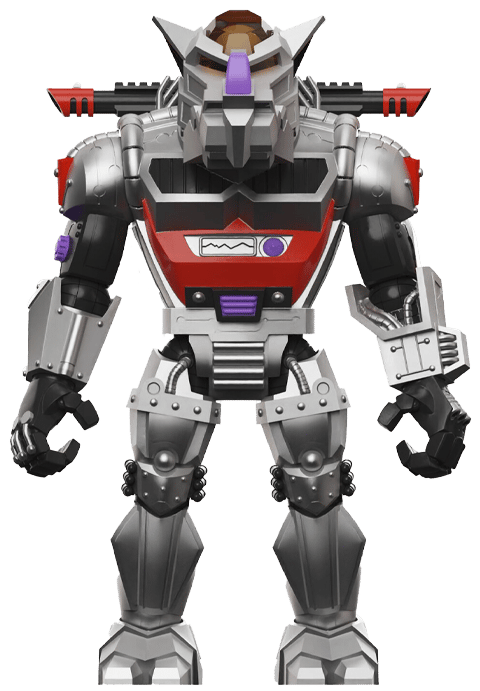 Teenage Mutant Ninja Turtles Robot Rocksteady Action Figure - Prototype Shown View 6