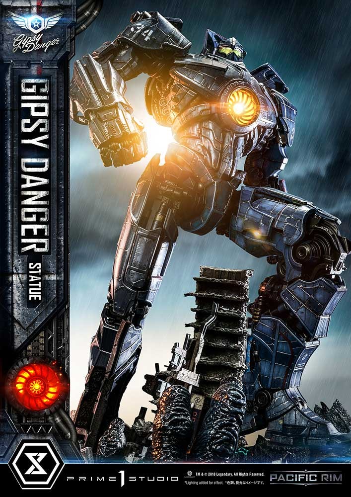 Pacific Rim Gipsy Danger Statues  Collector Edition - Prototype Shown View 2