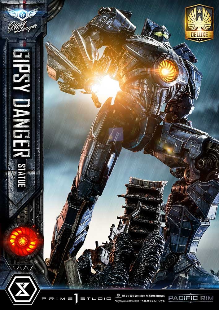 Pacific Rim Gipsy Danger (Deluxe Version) Statues - Prototype Shown View 2