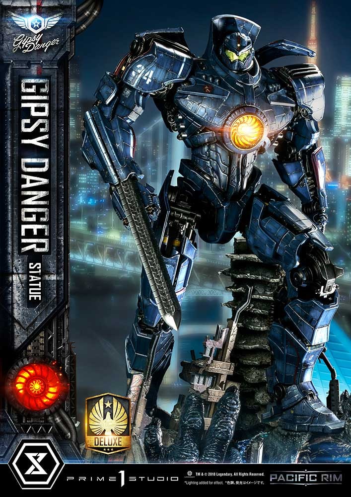Pacific Rim Gipsy Danger (Deluxe Version) Statues - Prototype Shown View 6