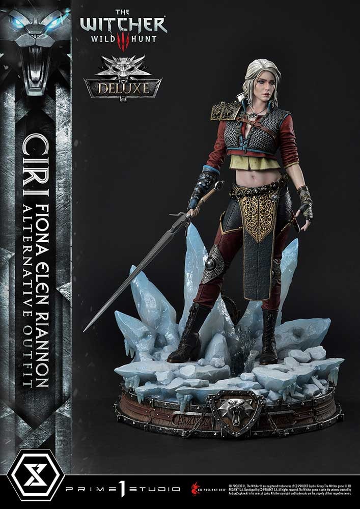 The Witcher 3: Wild Hunt Cirilla Fiona Elen Riannon Alternative Outfit (Deluxe Version) Statues - Prototype Shown View 2