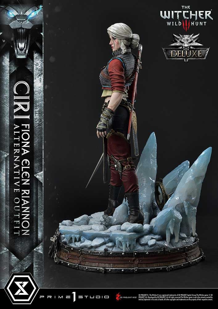 The Witcher 3: Wild Hunt Cirilla Fiona Elen Riannon Alternative Outfit (Deluxe Version) Statues - Prototype Shown View 3