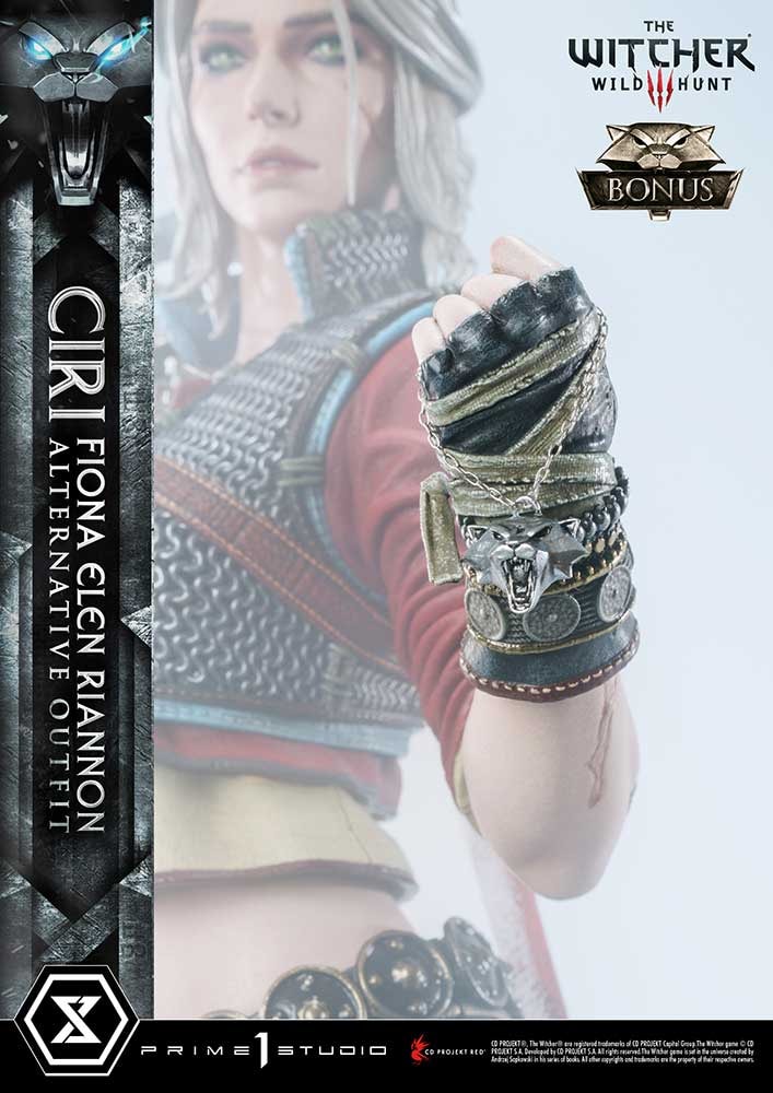 The Witcher 3: Wild Hunt Cirilla Fiona Elen Riannon Alternative Outfit (Deluxe Bonus Version) Statues - Prototype Shown View 2