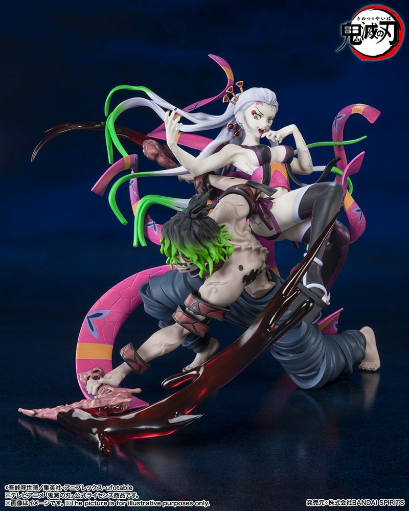 Demon Slayer Daki and Gyutaro Collectible Figure - Prototype Shown View 6
