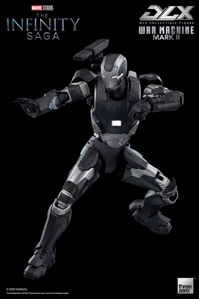 Marvel DLX War Machine Mark 2 Collectible Figure - Prototype Shown View 3