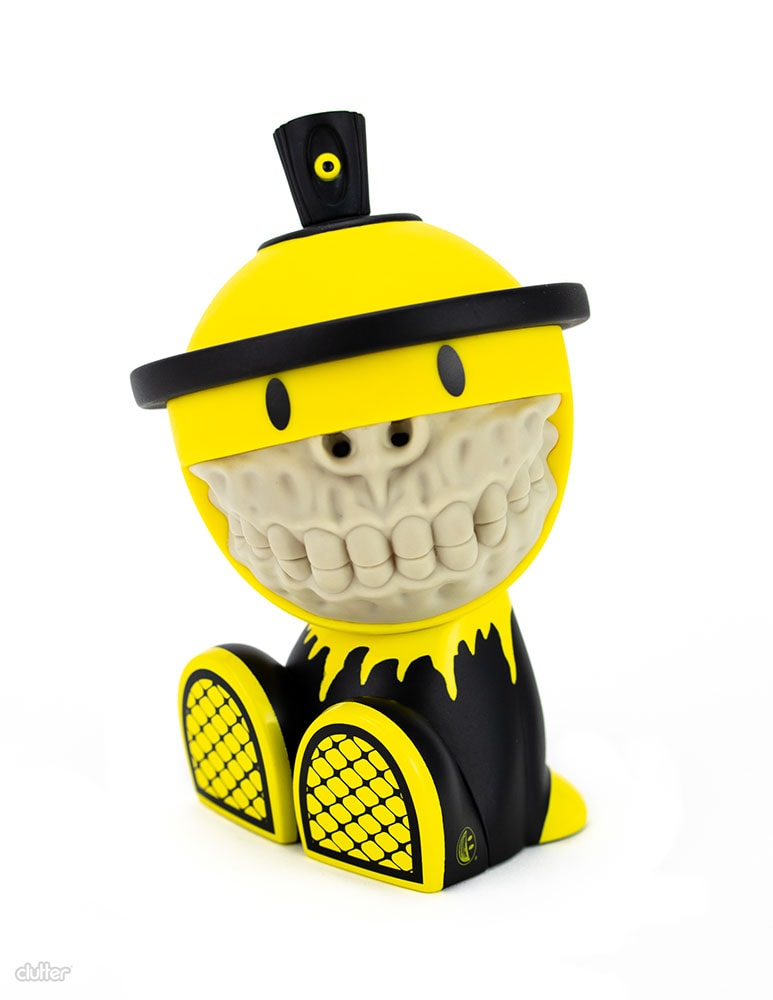 Grinbot OG Yellow – Ron English x Czee13- Prototype Shown