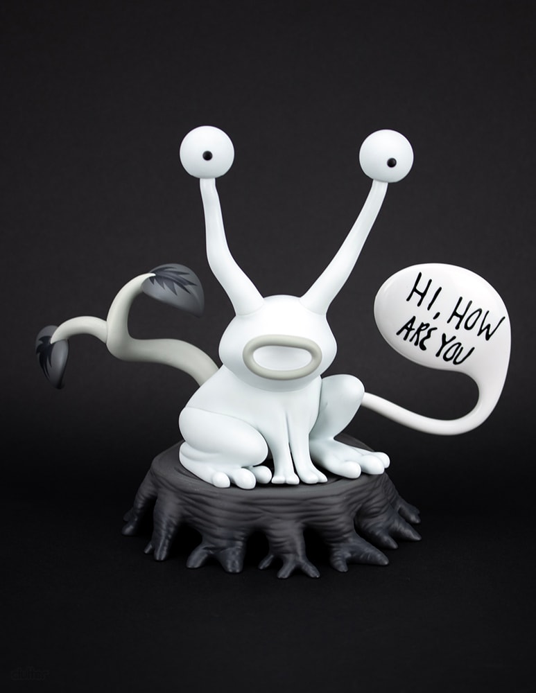 Jeremiah the Innocent Frog Sculpture – How Are You – Edition- Prototype Shown
