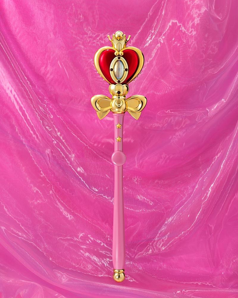 Sailor Moon Spiral Heart Moon Rod (Brilliant Color Edition) Replica - Prototype Shown View 1