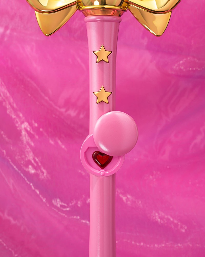Sailor Moon Spiral Heart Moon Rod (Brilliant Color Edition) Replica - Prototype Shown View 6