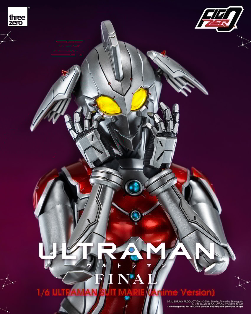 Amazon.com: threezero FigZero Ultraman Suit Marie (Anime