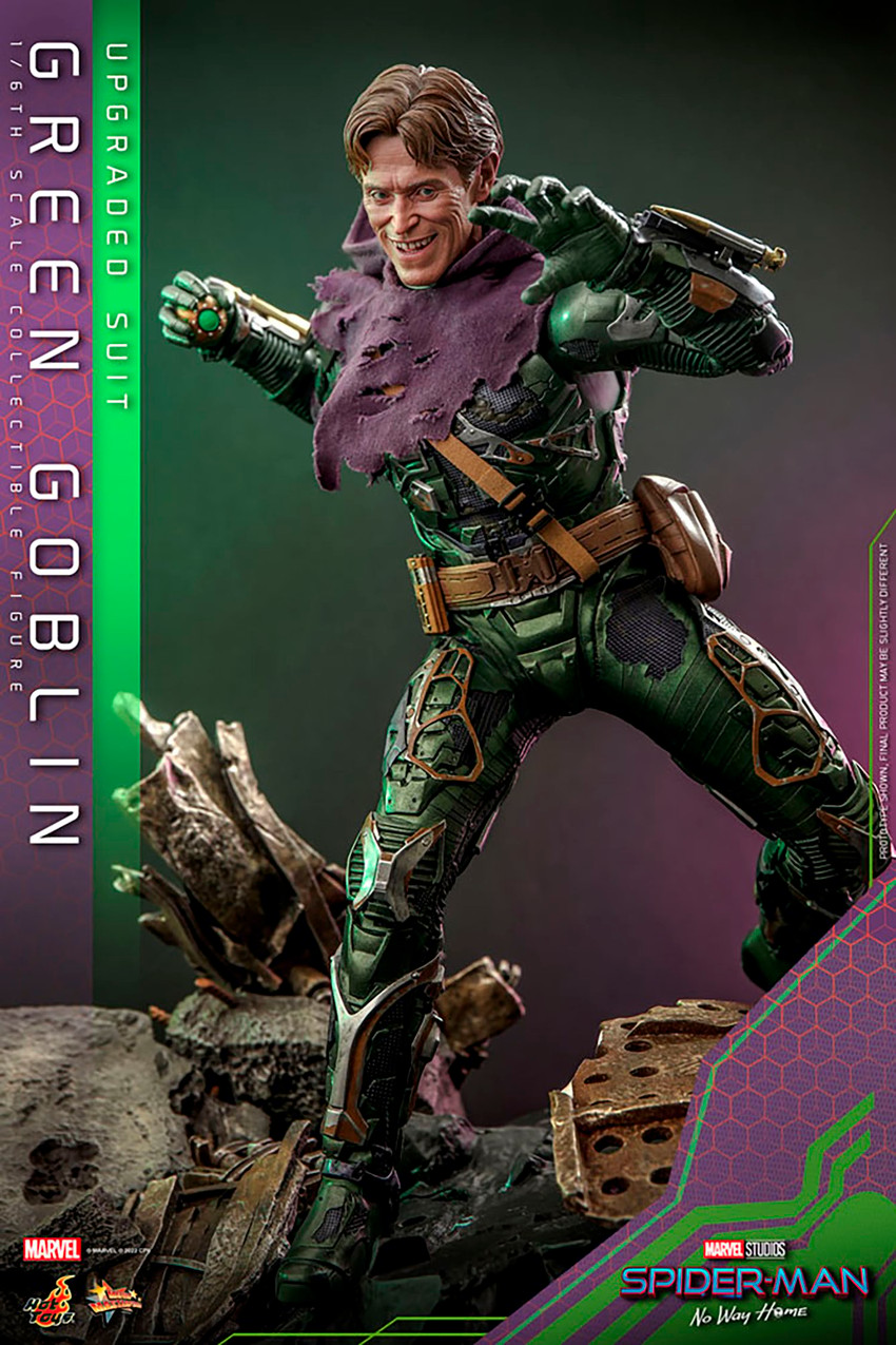 New Goblin フィギュア 約30cm SPIDER-MAN No Way Home Green Goblin Deluxe 1/6 Action Figure 12