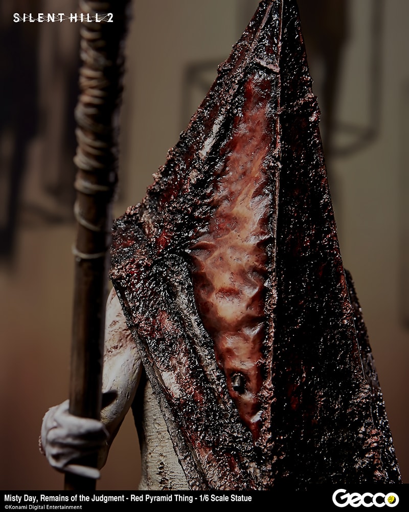 Silent Hill 2 Red Pyramid Thing Statues - Prototype Shown View 4