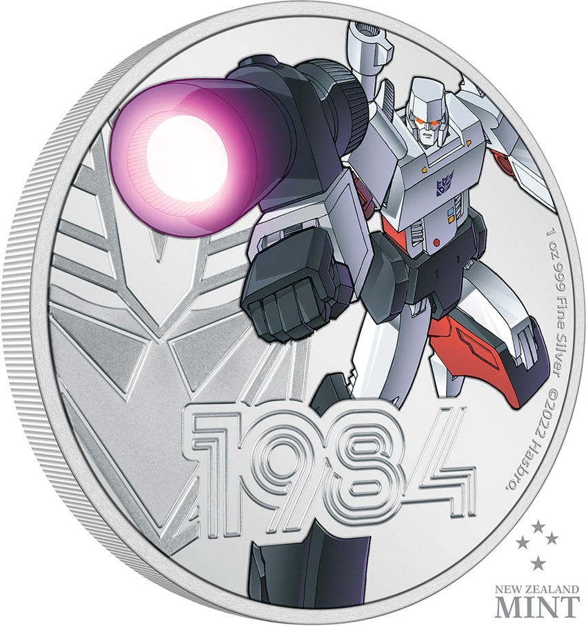 Megatron 1oz Silver Coin- Prototype Shown