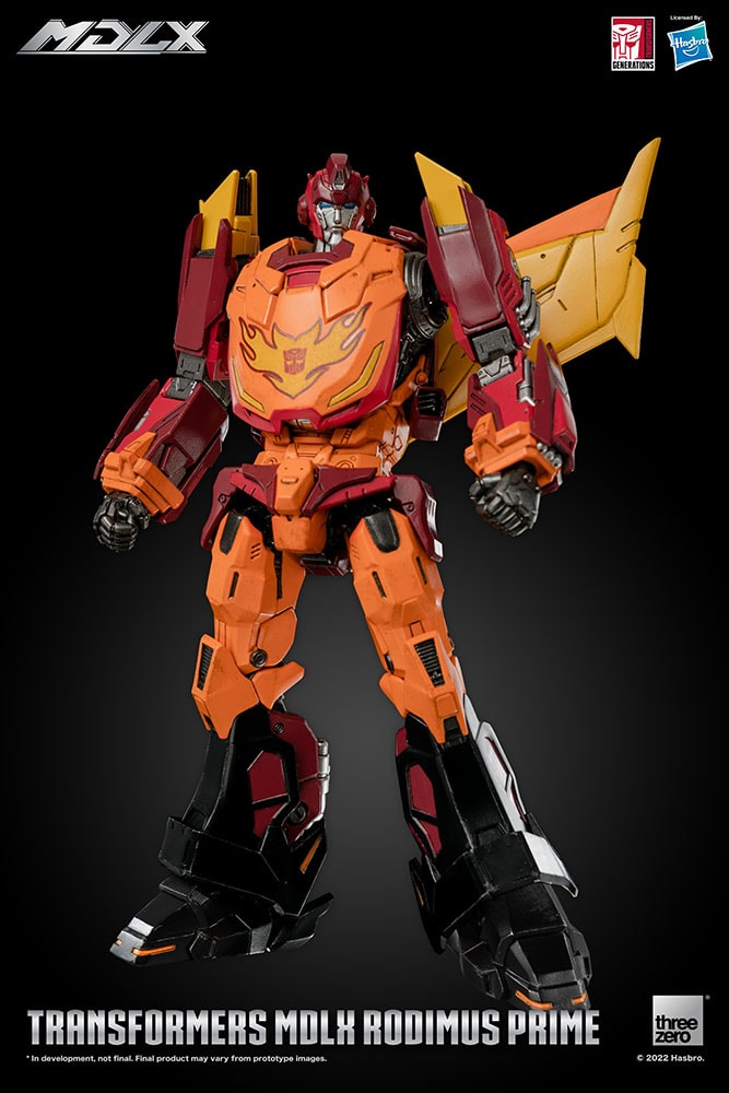 Transformers Rodimus Prime MDLX Collectible Figure - Prototype Shown View 1