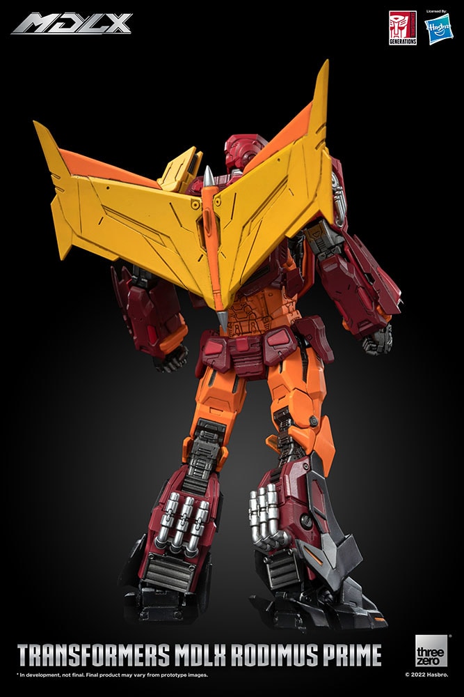 Transformers Rodimus Prime MDLX Collectible Figure - Prototype Shown View 2