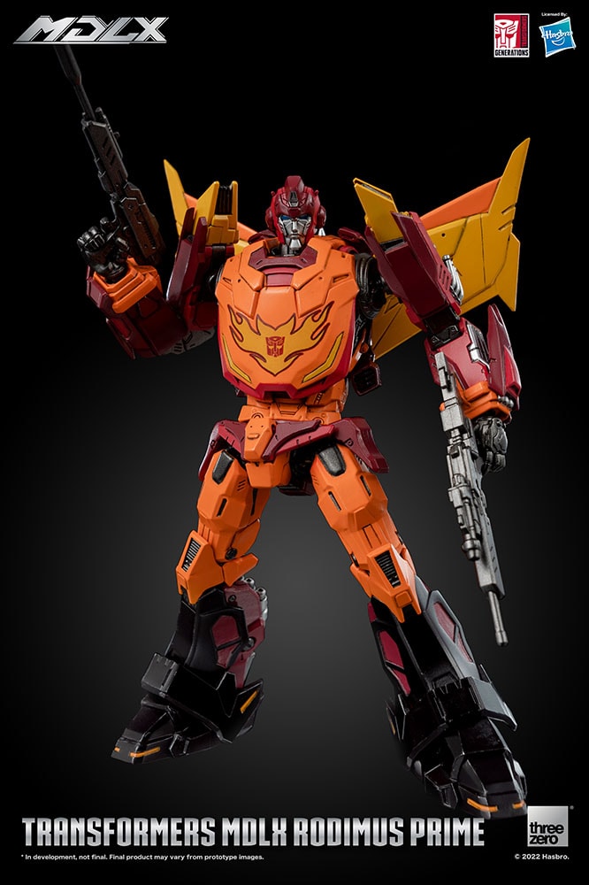 Transformers Rodimus Prime MDLX Collectible Figure - Prototype Shown View 3