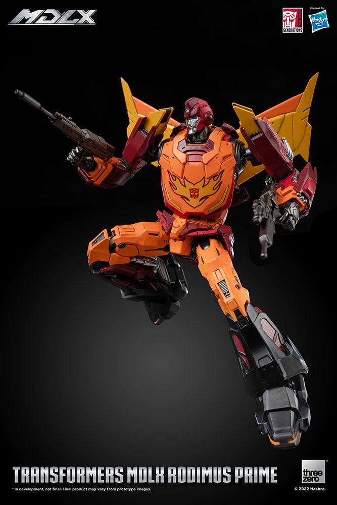 Transformers Rodimus Prime MDLX Collectible Figure - Prototype Shown View 6