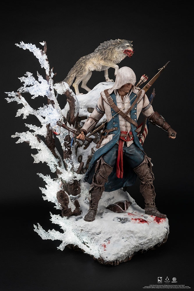 Assassins Creed Animus Connor Statues - Prototype Shown View 2