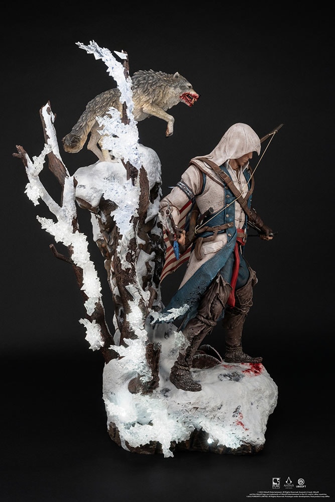Assassins Creed Animus Connor Statues - Prototype Shown View 3
