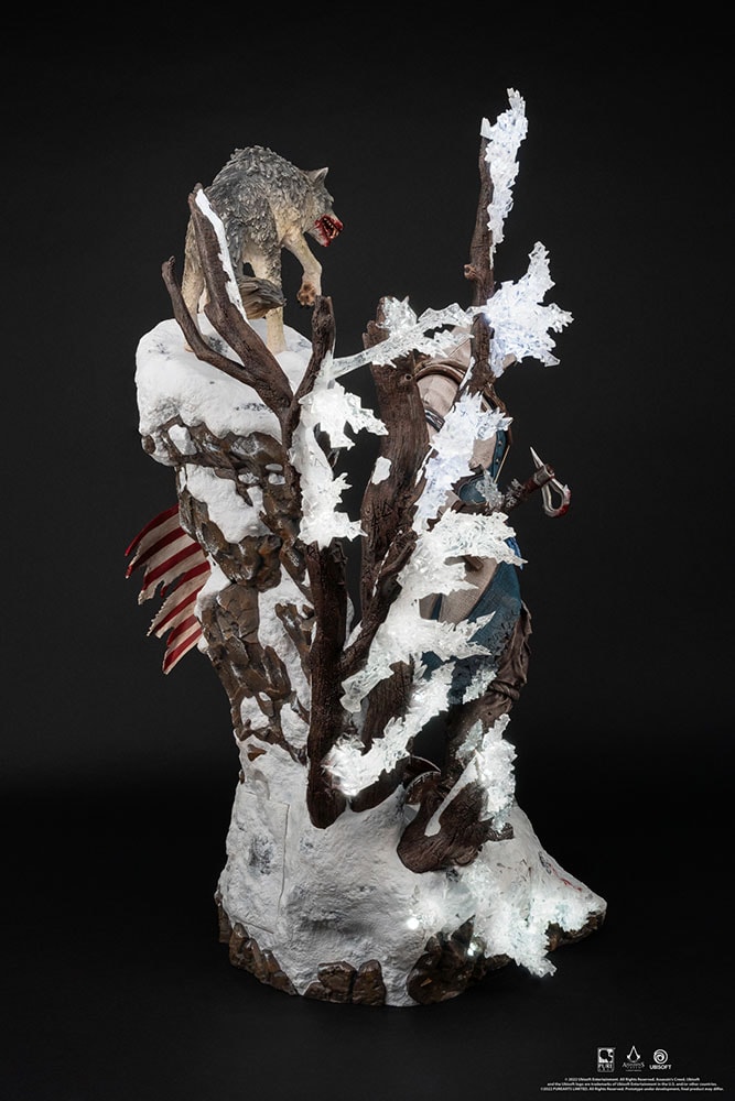 Assassins Creed Animus Connor Statues - Prototype Shown View 4