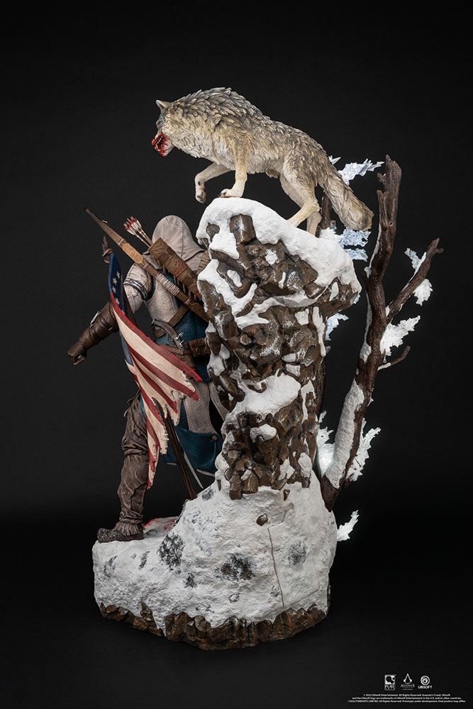 Assassins Creed Animus Connor Statues - Prototype Shown View 6
