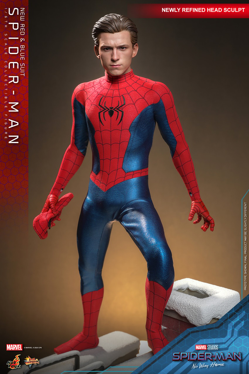 Spider-Man (New Red and Blue Suit) Sixth Scale Figure | Sideshow