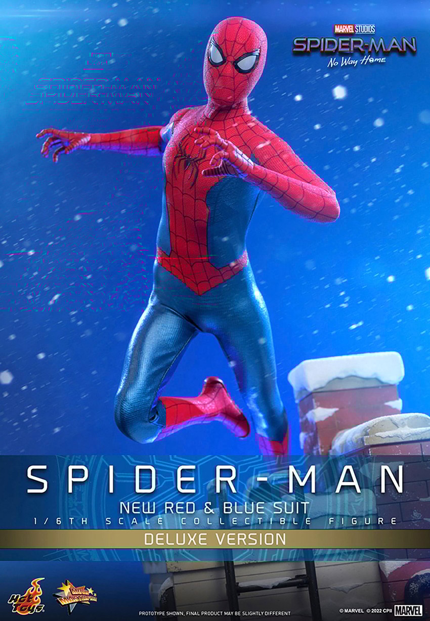 Spider-Man (New Red and Blue Suit) (Deluxe Version)- Prototype Shown