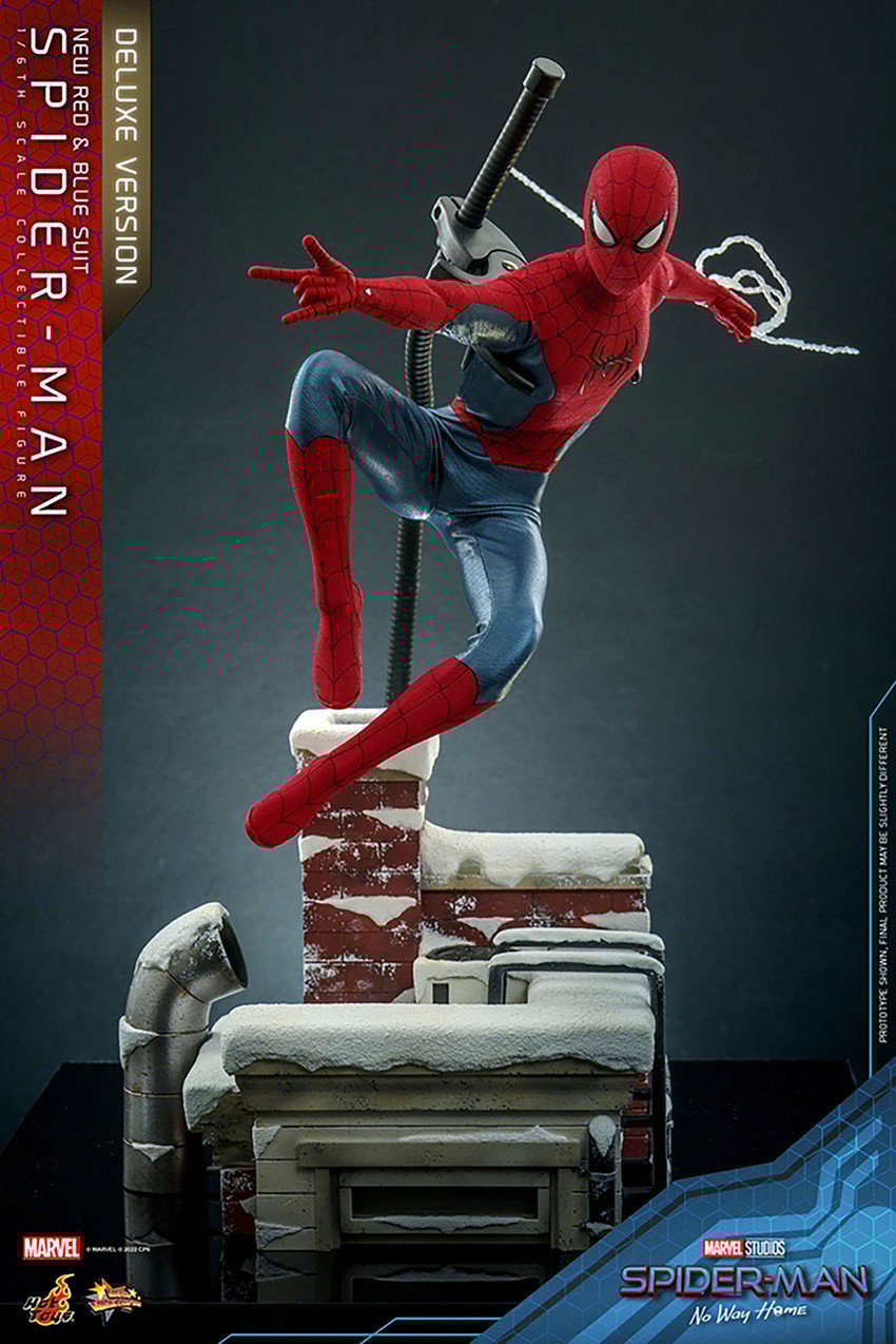 Spider-Man (New Red and Blue Suit) (Deluxe Version)- Prototype Shown