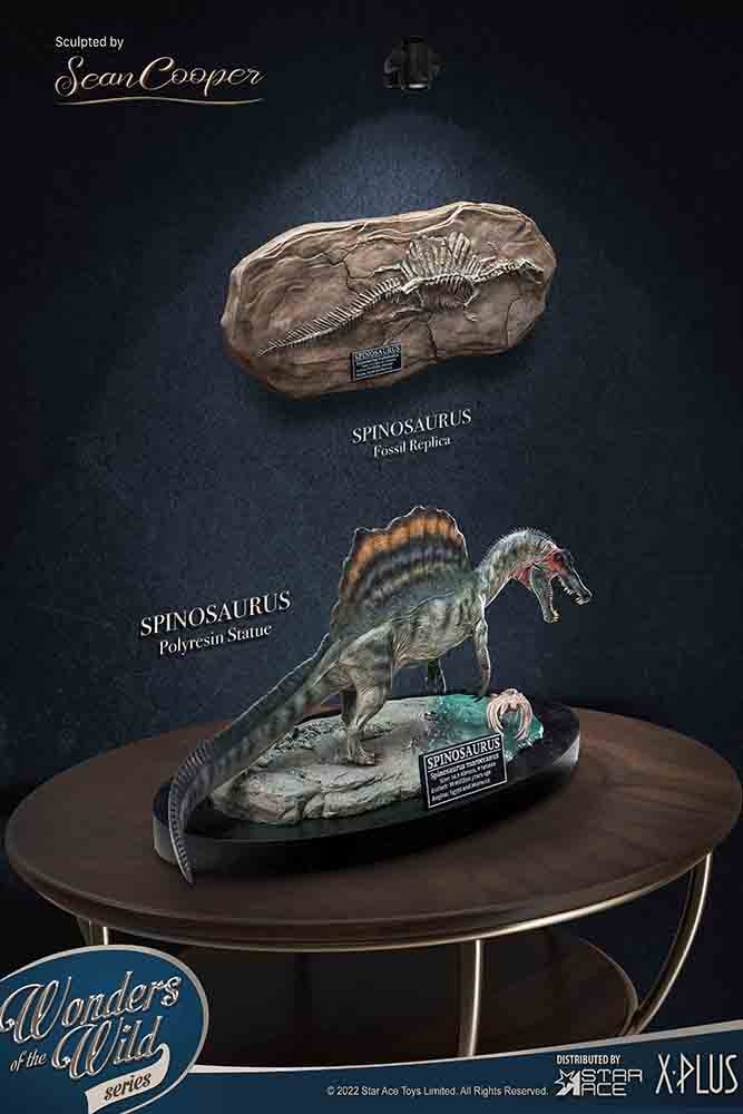 Pre-Historic Creatures Spinosaurus 2.0 (Land Version) Deluxe Statues - Prototype Shown View 2
