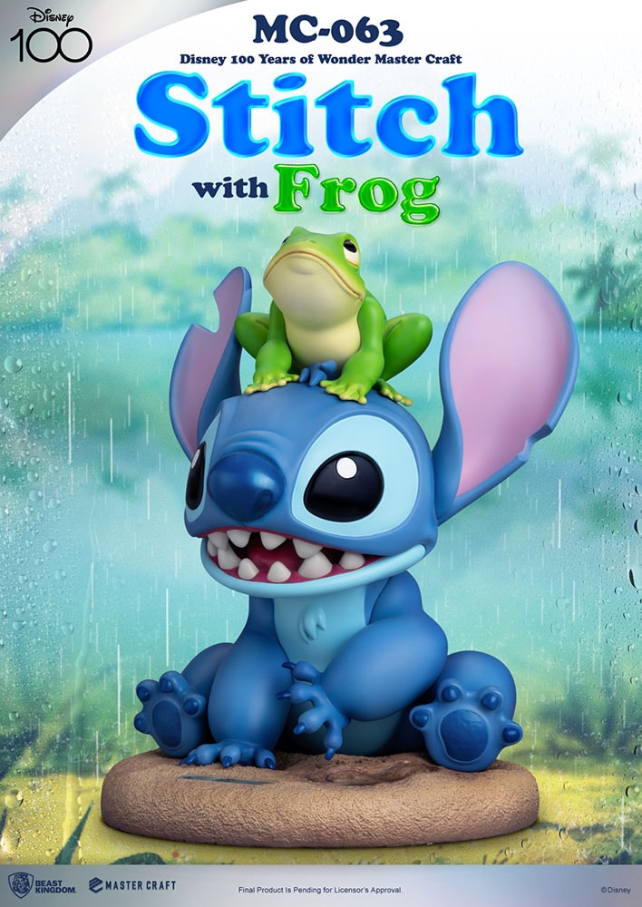 Stitch with Frog- Prototype Shown View 2