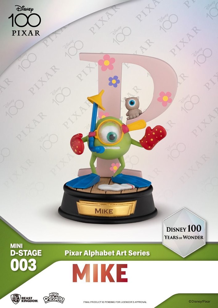 Pixar Alphabet Art Series- Prototype Shown View 2
