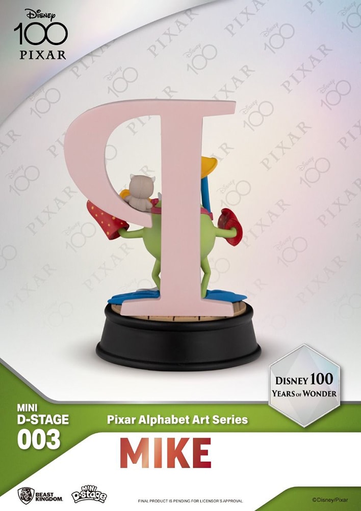 Pixar Alphabet Art Series- Prototype Shown View 3