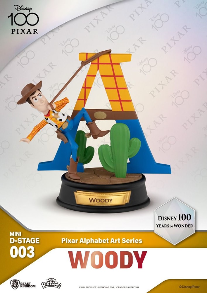 Pixar Alphabet Art Series- Prototype Shown View 4