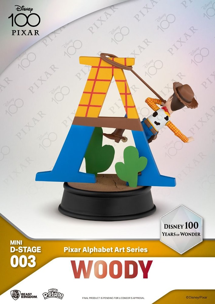Pixar Alphabet Art Series- Prototype Shown View 5