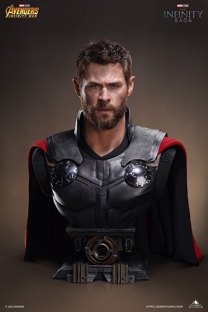 Marvel Thor Life-Size Bust - Prototype Shown View 6