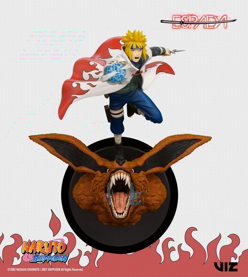 Minato Namikaze Vs Nine Tailed Fox- Prototype Shown