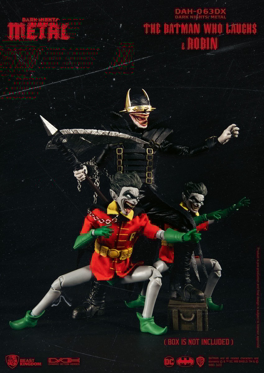 Batman Who Laughs & Robin- Prototype Shown
