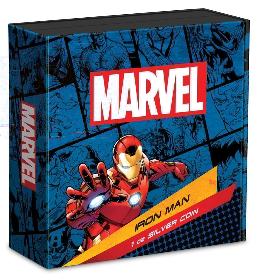 Iron Man 1oz Silver Coin- Prototype Shown