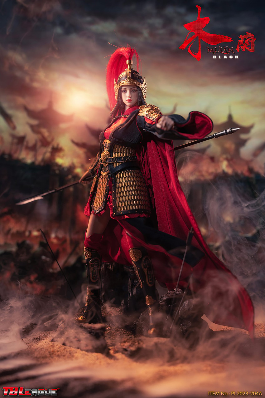 Mulan (Black) Sixth Scale Figure by TBLeague | Sideshow Collectibles