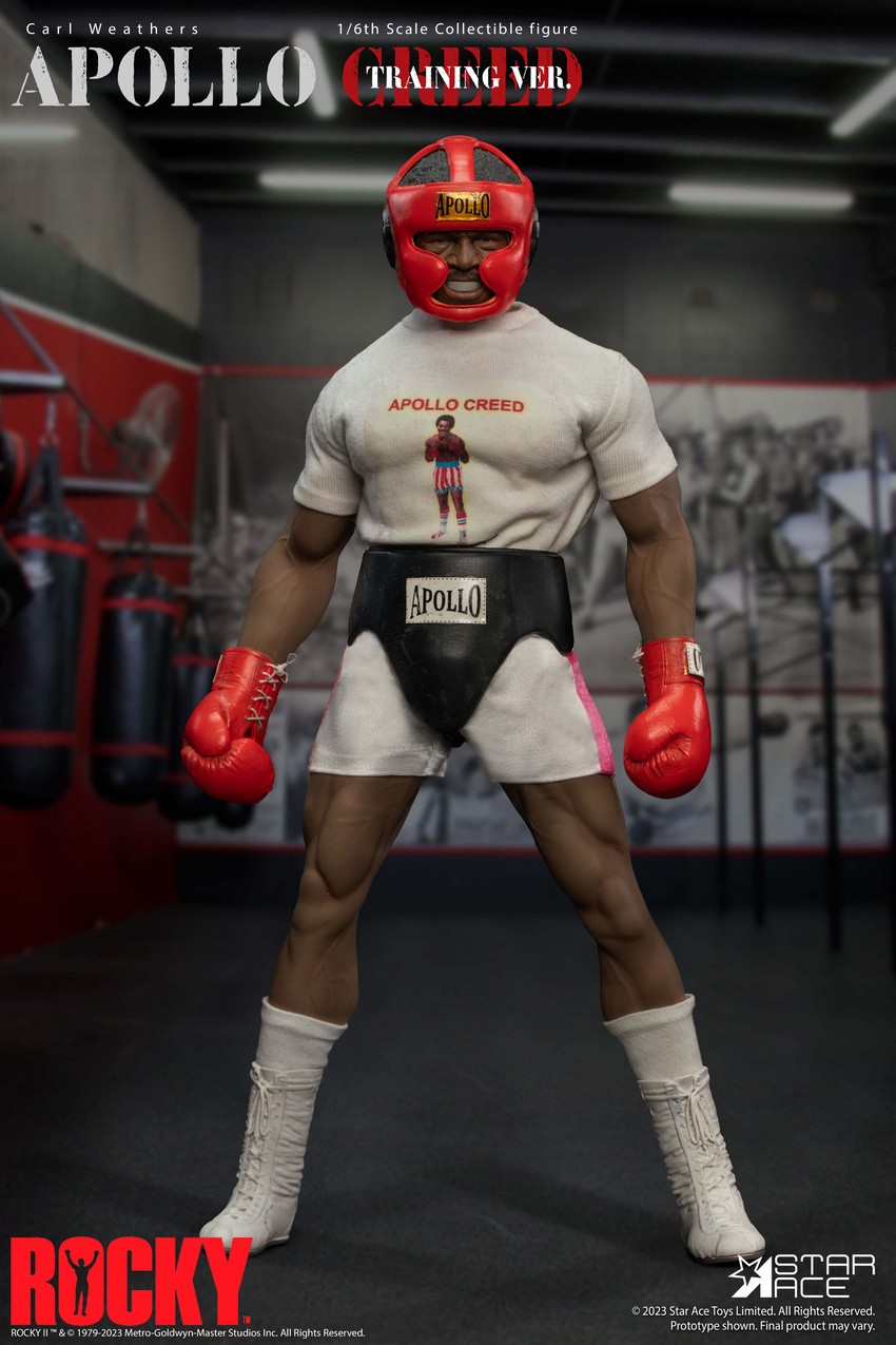 Rocky Apollo Creed (Deluxe Version) Sixth Scale Figure - Prototype Shown View 6