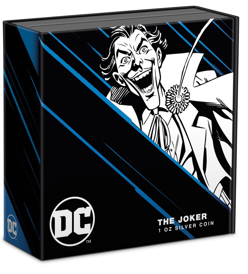 The Joker 1oz Silver Coin- Prototype Shown