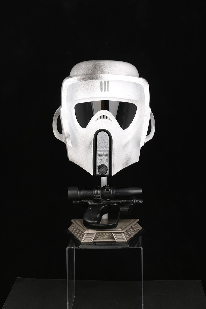 Scout Trooper Helmet- Prototype Shown View 1