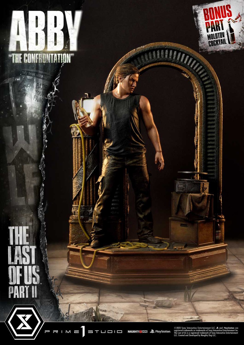 The Last of Us Abby "The Confrontation" (Bonus Version) Quarter Scale Statue - Prototype Shown View 1
