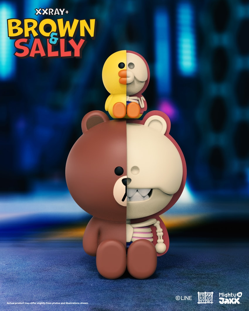 XXRAY PLUS Brown and Sally- Prototype Shown