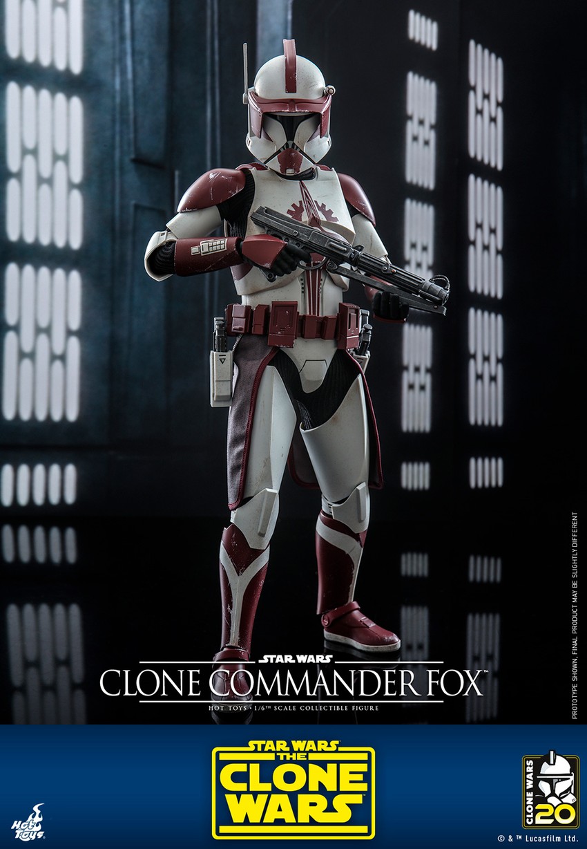 SF・ファンタジー・ホラー Sideshow STAR WARS Commander FOX Clone Commander Fox Sixth Scale Figure by Hot Toys | Sideshow