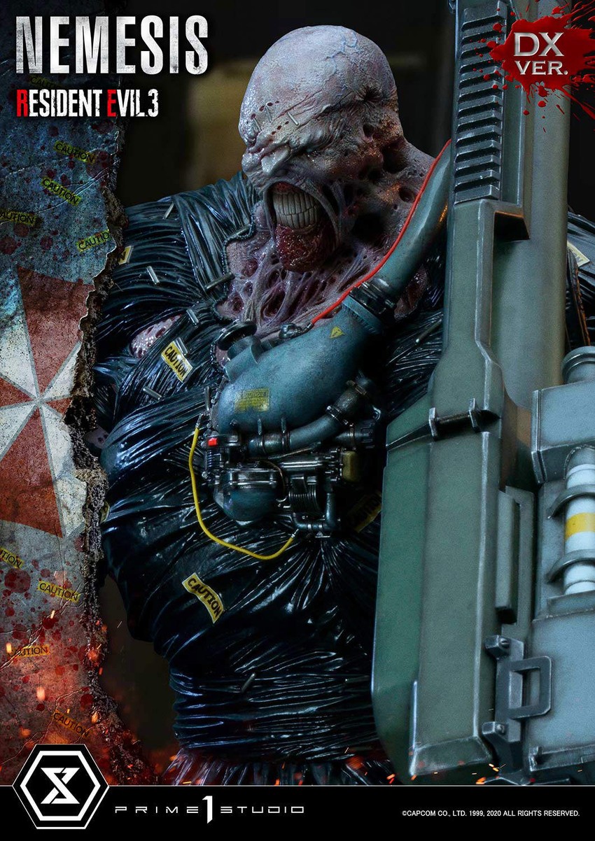 Resident Evil Nemesis (Deluxe Version) Quarter Scale Statue - Prototype Shown View 4