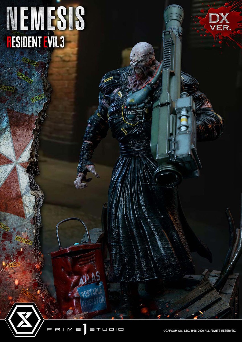 Resident Evil Nemesis (Deluxe Version) Quarter Scale Statue - Prototype Shown View 5