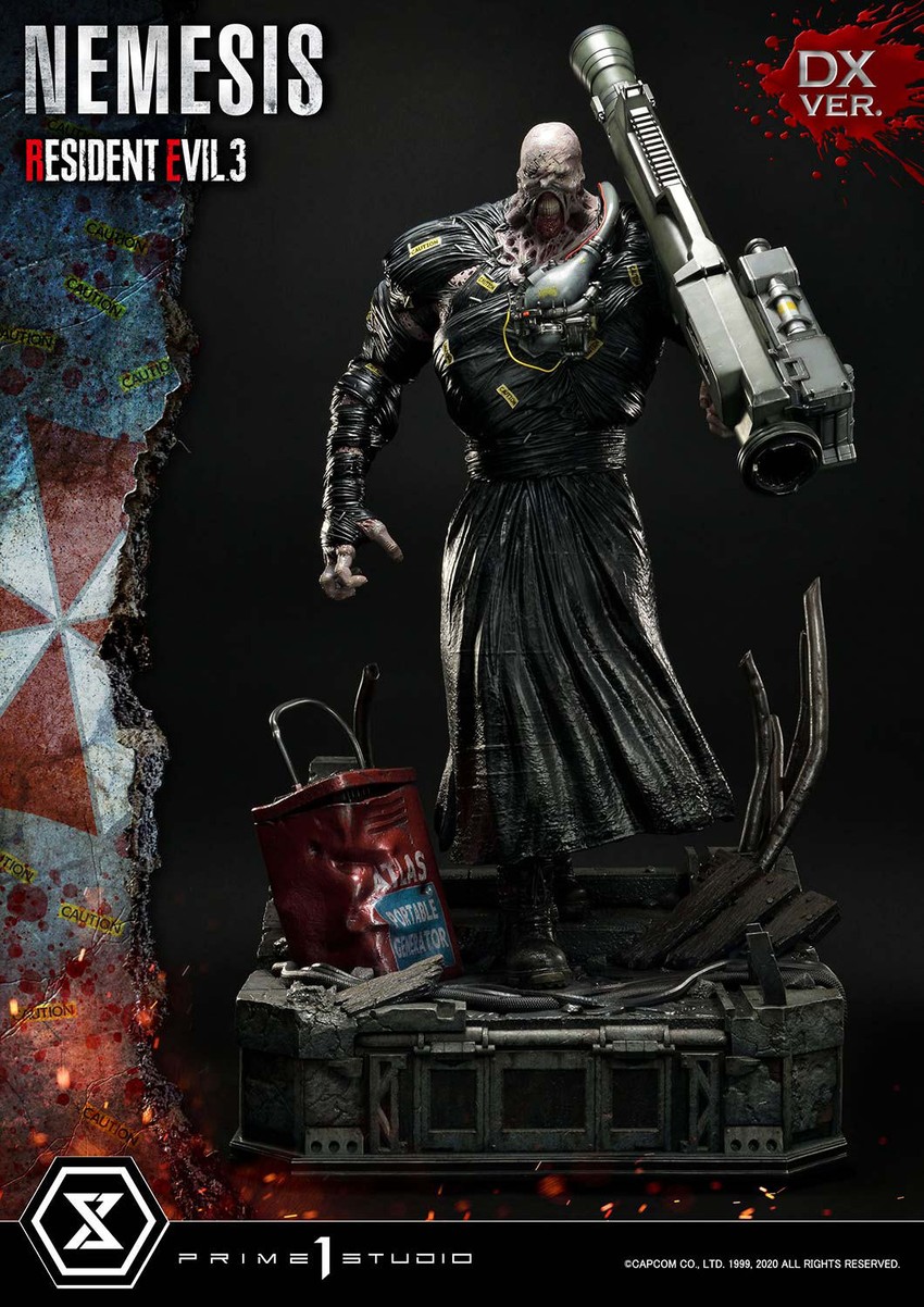 Resident Evil Nemesis (Deluxe Version) Quarter Scale Statue - Prototype Shown View 6